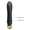VIBRADOR GOLD ROYAL PLEASURE SUCCIONADOR DE CLITORIS 7 FUNCIONES SILICONA USB RECARGABLE 19CM X 3,3CM