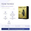 VIBRADOR GOLD  ROYAL PLEASURE DOBLE ESTIMULACIÓN CON 7 FUNCIONES EN SILICONA LÍQUIDA USB RECARGABLE