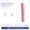 VIBRADOR VIC 10 FUNCIONES SILICONA