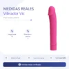 VIBRADOR VIC 10 FUNC 15CM X 2CM
