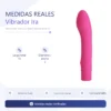 VIBRADOR IRA 10 FUNC 15CM X 2CM