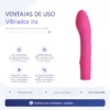 VIBRADOR IRA 10 FUNC 15CM X 2CM