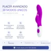 VIBRADOR PUNTO G CLITORIS 30 FUNCIONES