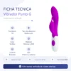 VIBRADOR PUNTO G CLITORIS 30 FUNCIONES