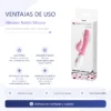 VIBRADOR PETER 30 FUNCIONES SILICONA