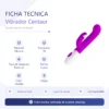 VIBRADOR CENTAUR SILICONA