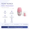 HUEVO MASTURBADOR SILICONA - PASSIONATE PRETTY LOVE