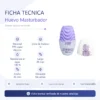 HUEVO MASTURBADOR SILICONA - ROMANTIC PRETTY LOVE