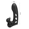 VIBRADOR  DEDO ORLANDO SILICONA MULTIFUNCION 9CM X 2,6CM