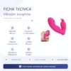 VIBRADOR JOSEPHINE CONTROL REMOTO SILICONA MULTIFUNCION