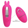 VIBRADOR JOSEPHINE CONTROL REMOTO SILICONA MULTIFUNCION