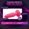 CONSOLADOR PLUG ANAL SOPAPA 13.5CMX3,5CM