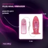 VIBRADOR PLUG ANAL 11,6CM X 4CM