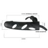 FUNDA CON VIBRADOR Y EXTENSIÓN EXTIENDE 2CM - 14CM X 3CM SILICONA