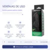 FUNDA POTENCIADORA DOBLE - EXTIENDE Y ESTIMULA UNA FUERTE ERECCIÓN