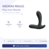 CONSOLADOR PLUG ANAL BACKIE USB RECARGABLE 30 FUNCIONES 12CM X 3,5CM