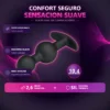 PLUG ANAL SILICONA  10,4CM X 2,6CM