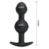 PLUG ANAL SILICONA  10,4CM X 2,6CM