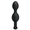 PLUG ANAL SILICONA CON BOLA INTERIOR 12,5 CM X 3,3CM