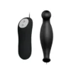 VIBRADOR ANAL SILICONA MULTIFUNCION  12CM X 3CM