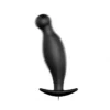 VIBRADOR ANAL SILICONA MULTIFUNCION  12CM X 3CM