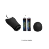 VIBRADOR ANAL SILICONA MULTIFUNCION  12CM X 3CM