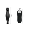 VIBRADOR ANAL SILICONA MULTIFUNCION  12CM X 3CM