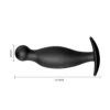 PLUG ANAL SILICONA 12CM X 3CM