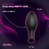 PLUG ANAL SILICONA 8,5CM X 3CM