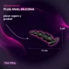 PLUG ANAL SILICONA 12CM X 3CM