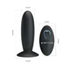 CONSOLADOR ANAL INALAMBRICO CONTROL REMOTO SILICONA 11CMX3CM