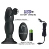 VIBRADOR ROTADOR ANAL CONTROL REMOTO SILICONA RECARGABLE 13CM X 3,5CM