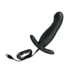 VIBRADOR ANAL RECARGABLE  SILICONA 13CM X 3CM
