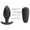 CONSOLADOR ANAL ROYAL RECARGABLE INALAMBRICO CONTROL REMOTO SILICONA 9CMX3,5CM