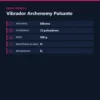 VIBRADOR ARCHENEMY PULSANTE 12 FUNCIONES