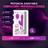 VIBRADOR DEMPSEY INFLABLE USB RECARGABLE 25CM X 4CM