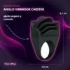 ANILLO VIBRADOR CHESTER SILICONA