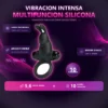ANILLO VIBRADOR RABBIT I MULTIFUNCION SILICONA