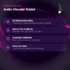 ANILLO VIBRADOR RABBIT I MULTIFUNCION SILICONA