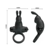 ANILLO VIBRADOR RABBIT I MULTIFUNCION SILICONA