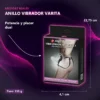 ANILLO VIBRADOR VARITA ANAL SILICONA 10 FUNCIONES