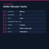 ANILLO VIBRADOR VARITA ANAL SILICONA 10 FUNCIONES