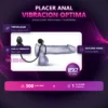 PERFORMANCE - PENETRATOR ANAL PLUG WITH VIBRATING COCK RINGS - INDIGO