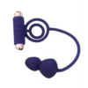 PERFORMANCE - PENETRATOR ANAL PLUG WITH VIBRATING COCK RINGS - INDIGO