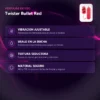 B YOURS - TWISTER BULLET - RED