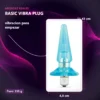 B YOURS - BASIC VIBRA PLUG - BLUE