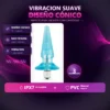 B YOURS - BASIC VIBRA PLUG - BLUE
