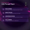 LUXE - LITTLE THUMPER - BLACK