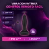 PERFORMANCE PLUS - DRIVE - RIMMING WIRELESS REMOTE CONTROL RECHARGEABLE BUTT PLUG - BLACK