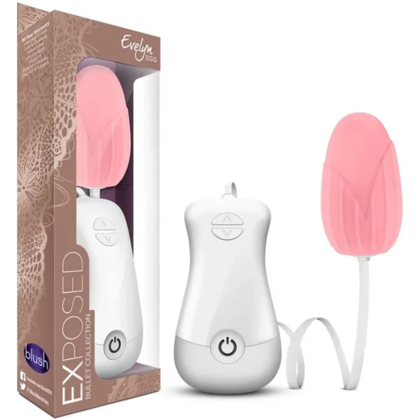 HUEVO ESTIMULADOR EXPOSED - EVELYN EGG - DUSTY ROSE